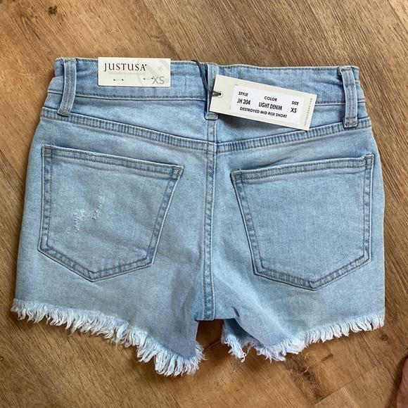Just USA denim shorts - Picture 2 of 3